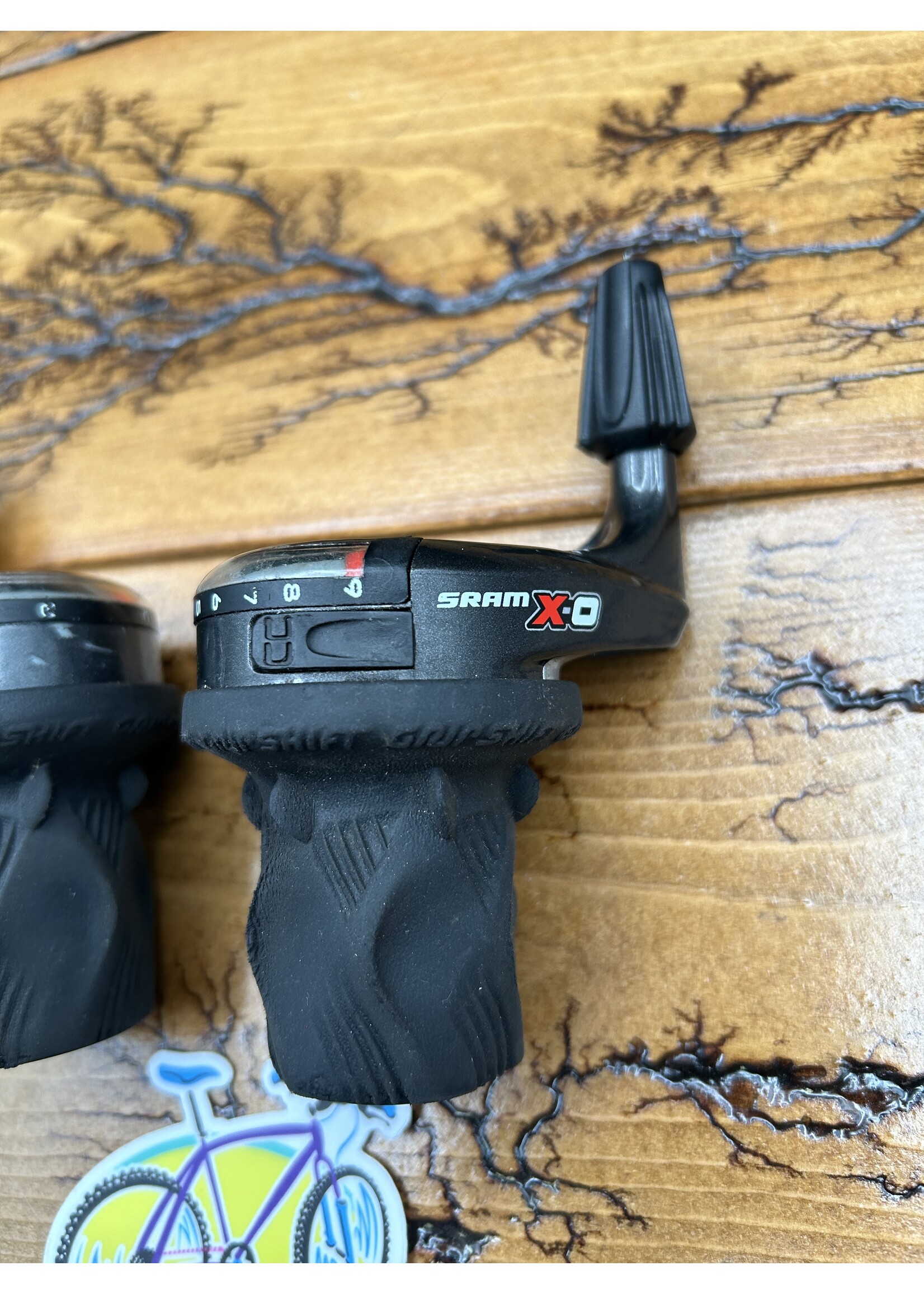 Sram X-O 9 Speed Grip Shifter Set