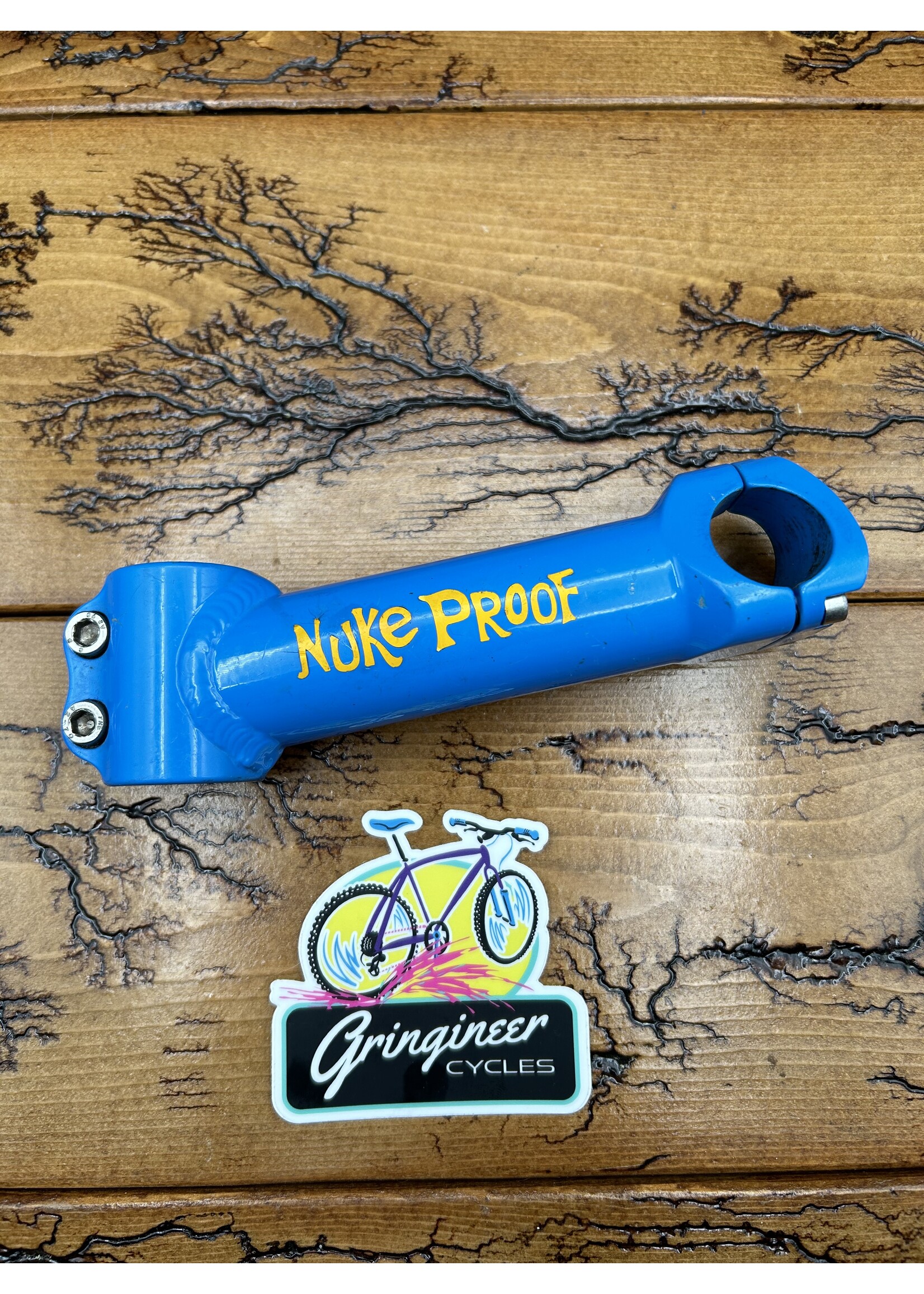 Nuke Proof Nuke Proof 130mm Blue 1 1/8 25.4mm Threadless Stem