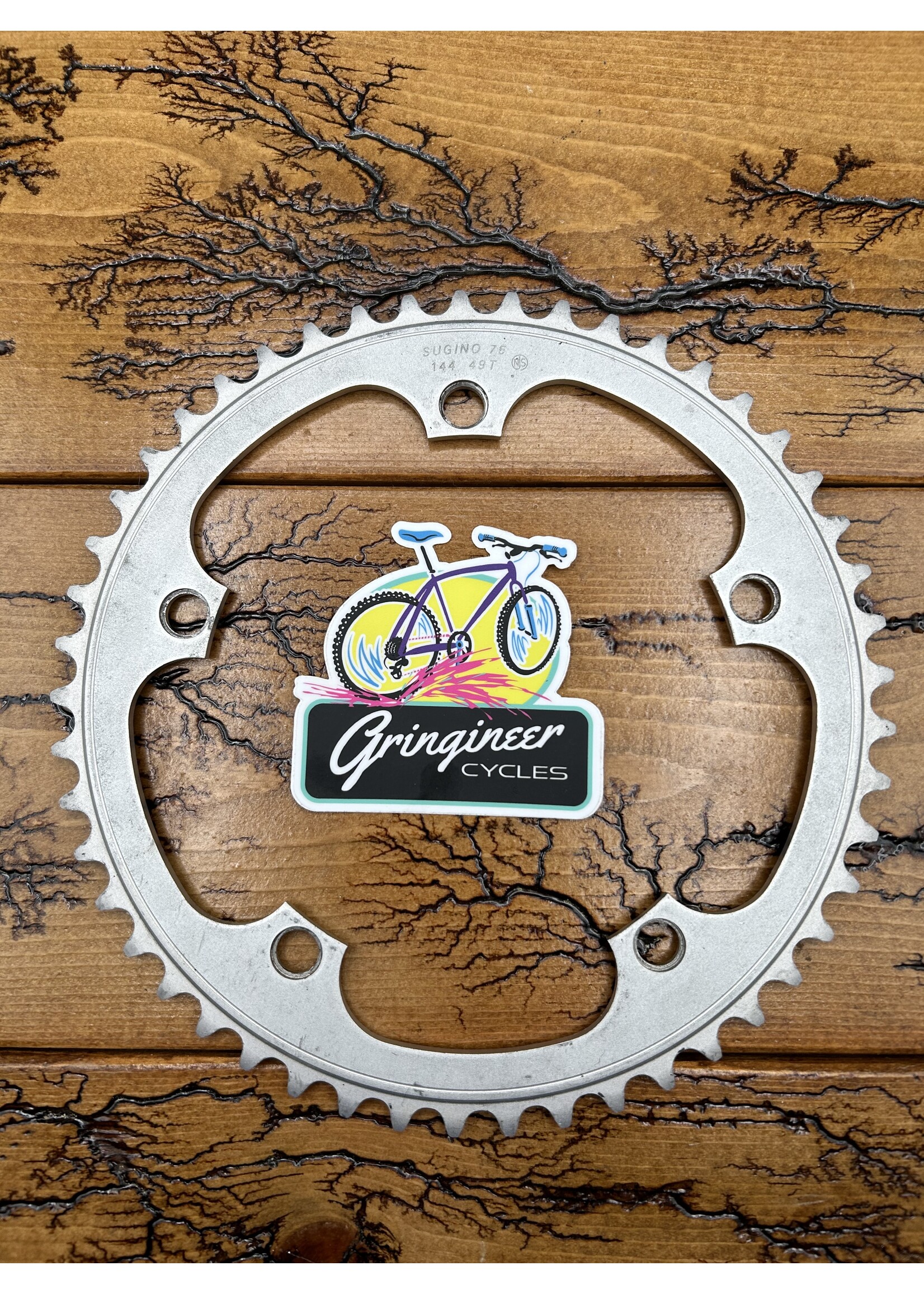 Sugino Sugino 75 49 Tooth 5 Bolt 144 BCD 1/8 NJS Chainring
