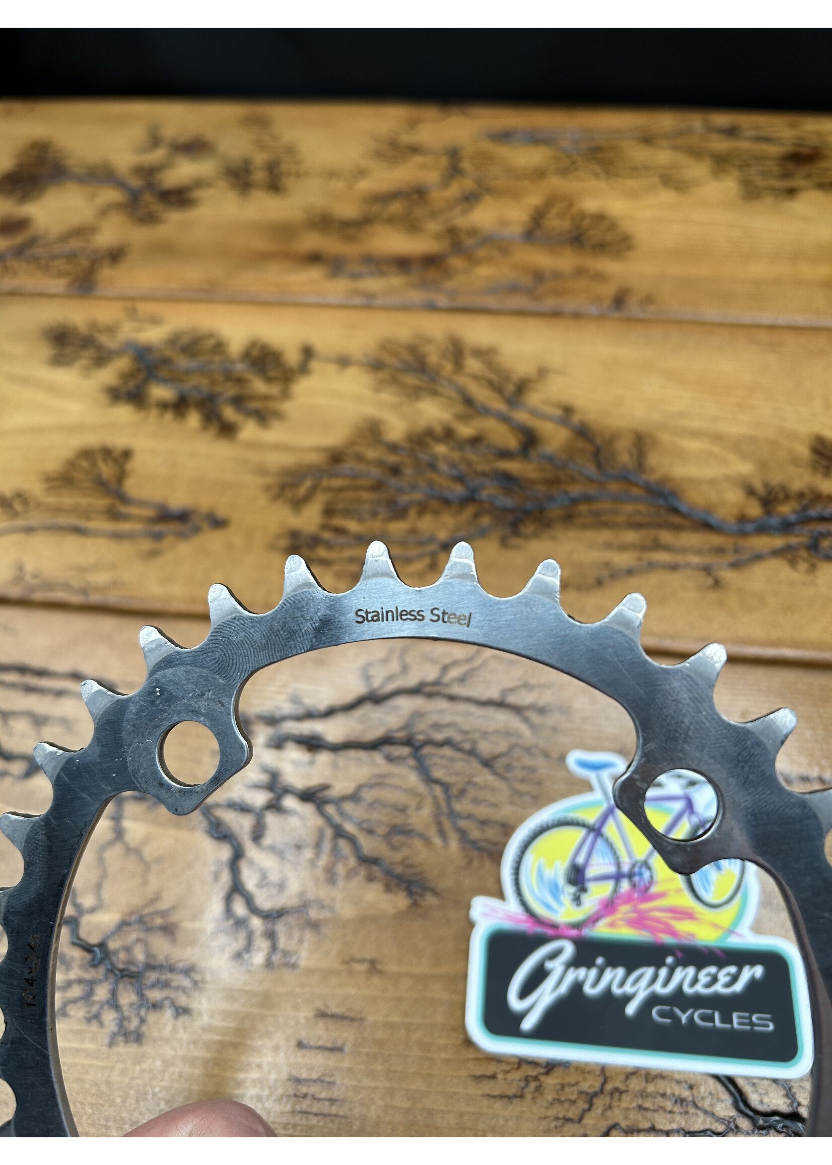 Surly Surly 34 Tooth 4 Bolt 104 BCD Stainless Steel Chainring
