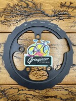 QBP QBP Tooth Fairy 94 BCD 42 Tooth Max Black Bash Guard