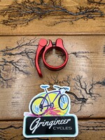 Wolf Tooth Wolf Tooth 34.9mm Red Quick Release Seatpost Clamp