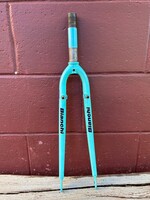 Bianchi Bianchi 700c Celeste 1 Inch Threaded CRMO Steel Fork
