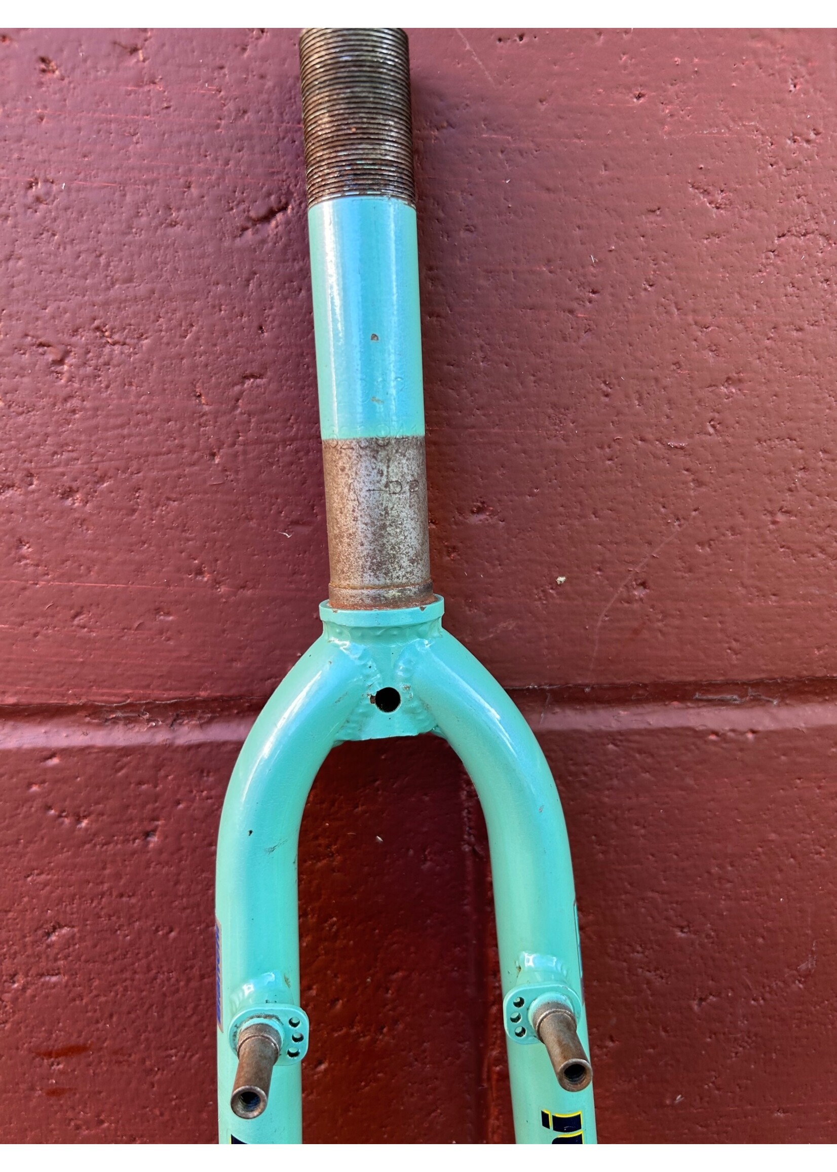 Bianchi Bianchi 700c Celeste 1 Inch Threaded CRMO Steel Fork