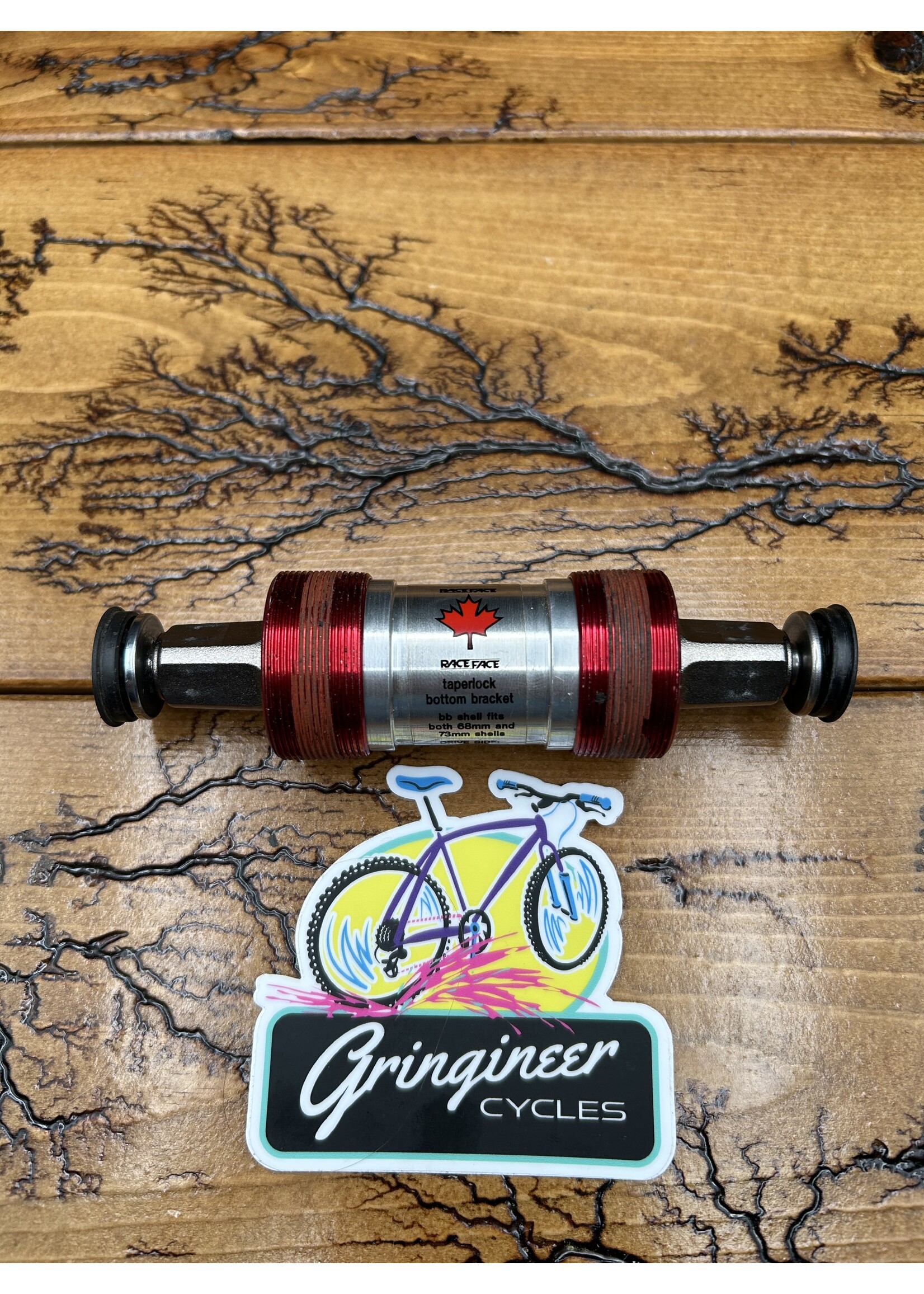 Raceface Raceface Taperlock 113mm 68/73mm Square Taper Bottom Bracket