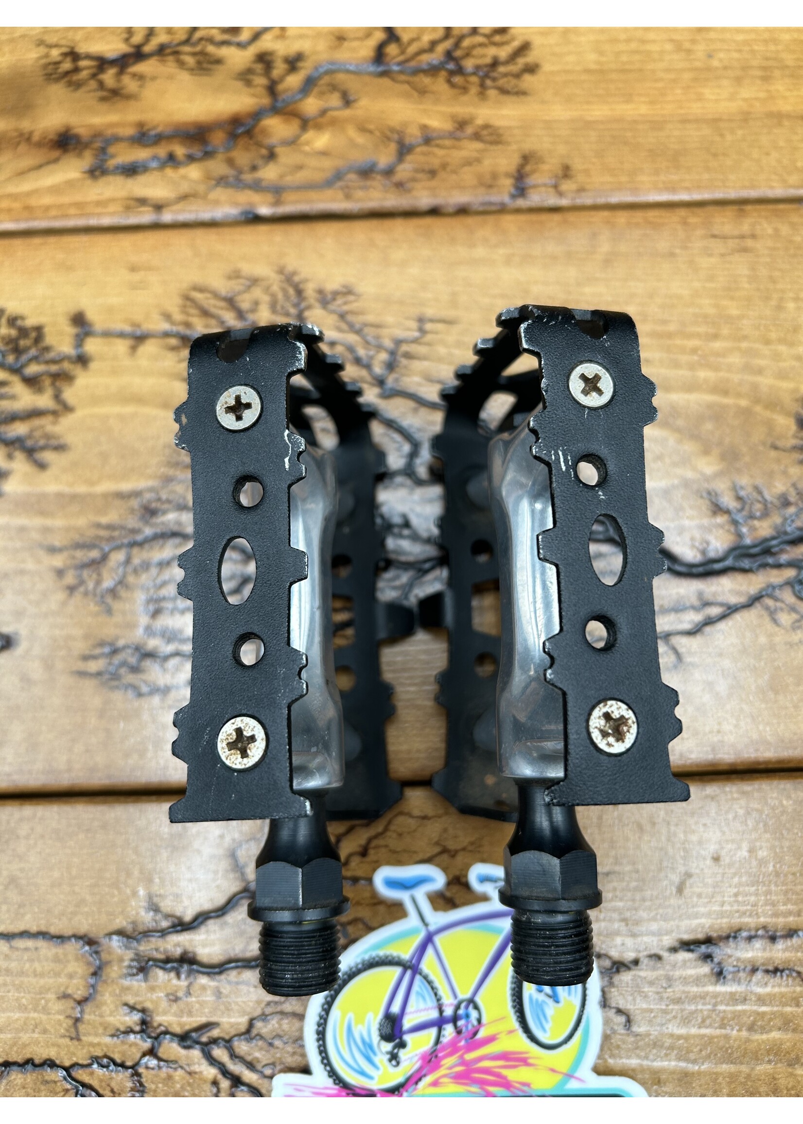 ODYSSEY Odyssey Svelte 9/16 Black and Silver Pedals
