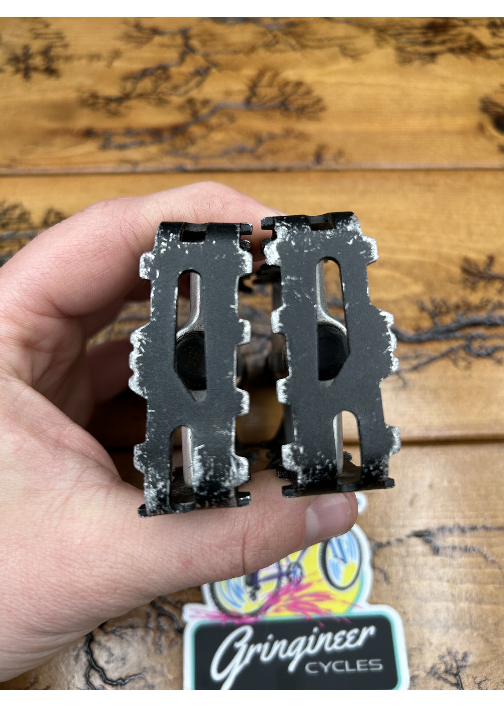 ODYSSEY Odyssey Svelte 9/16 Black and Silver Pedals
