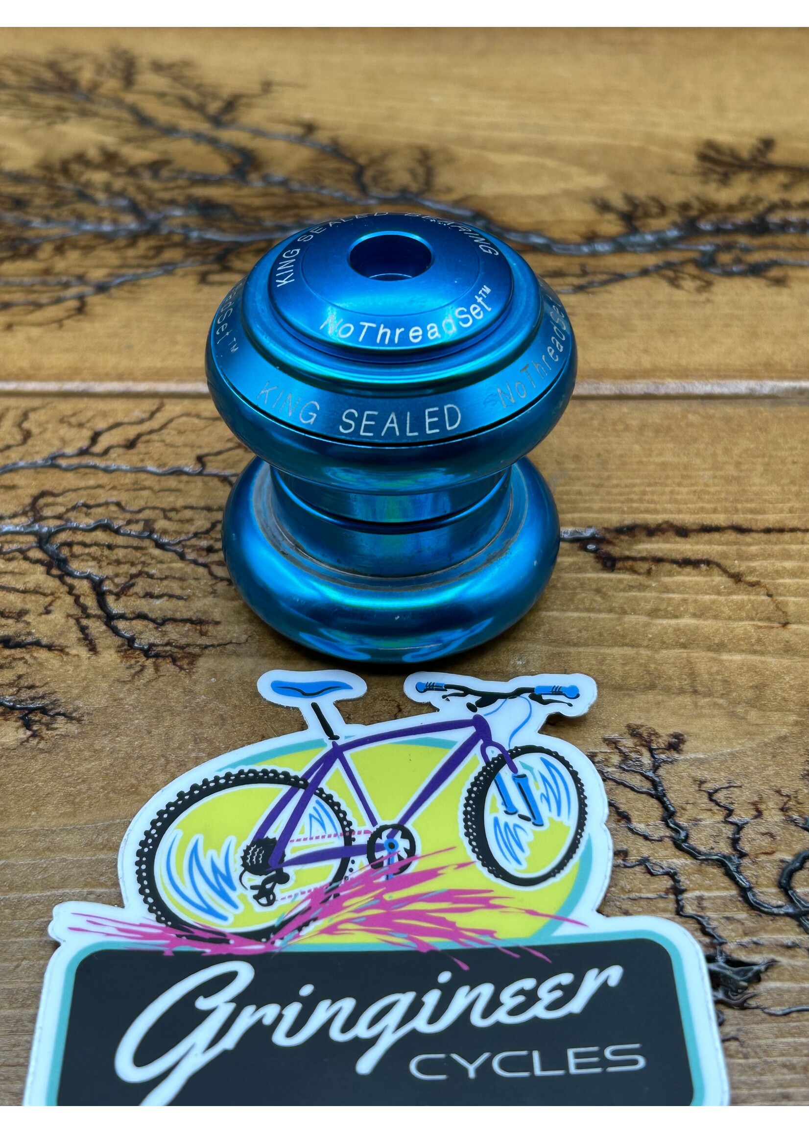 Chris King Chris King 1 1/8 Nothreadset Turquoise No Logo Headset