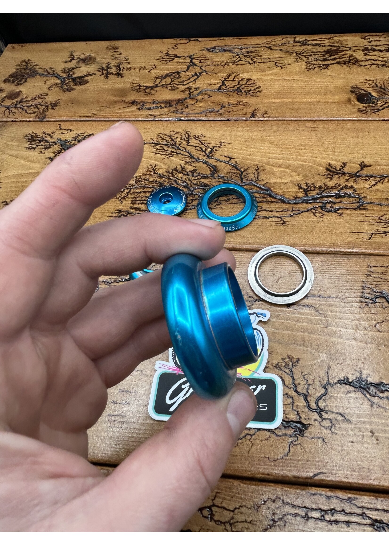 Chris King Chris King 1 1/8 Nothreadset Turquoise No Logo Headset