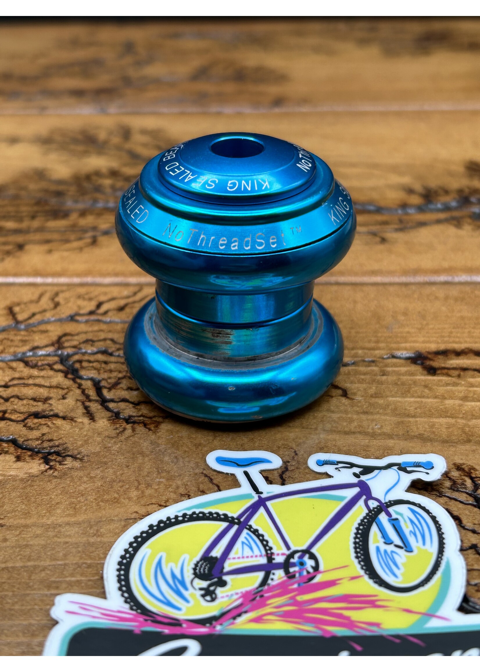 Chris King Chris King 1 1/8 Nothreadset Turquoise No Logo Headset