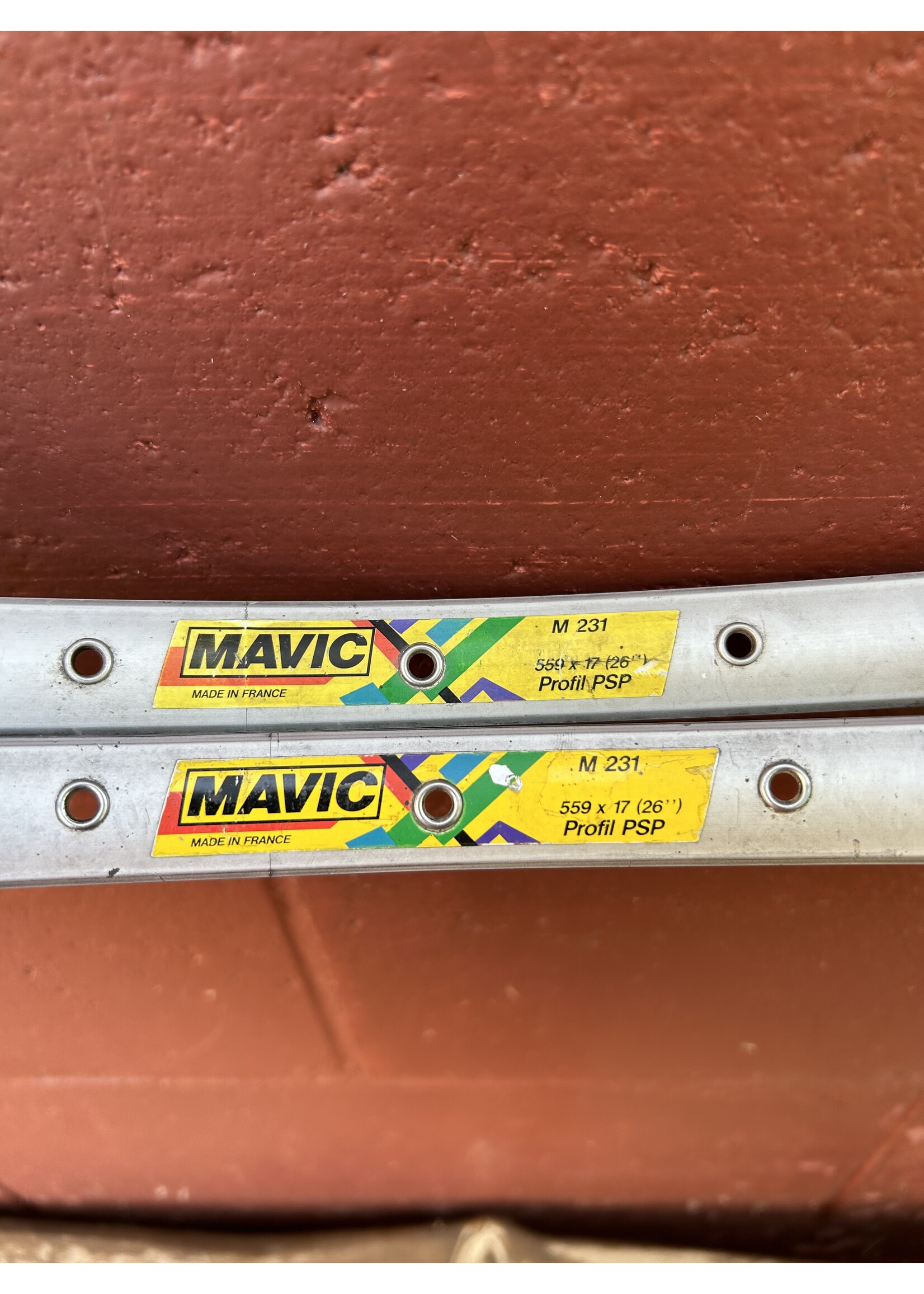 Mavic Mavic M231 32 Hole 26 Inch Rims Set of 2