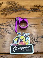 Paul Components Paul Component Purple Black 31.8mm Quick Release Seatpost Collar