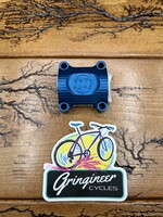 Paul Components Paul Component Blue Boxcar Stem Plate 31.8