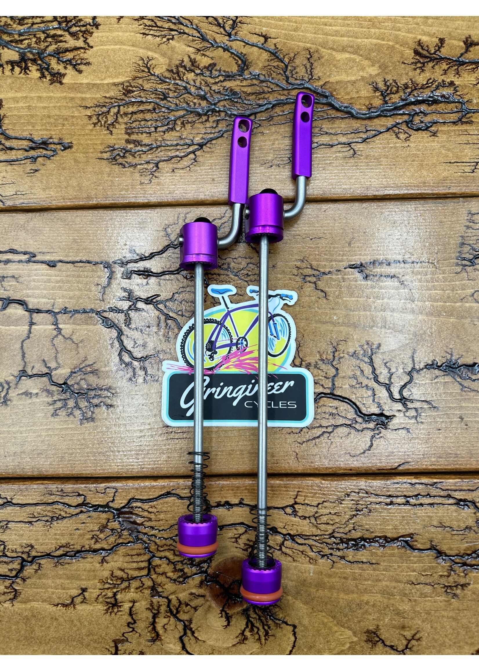 Paul Components Paul Component Purple and Black Quick Release Skewer Set