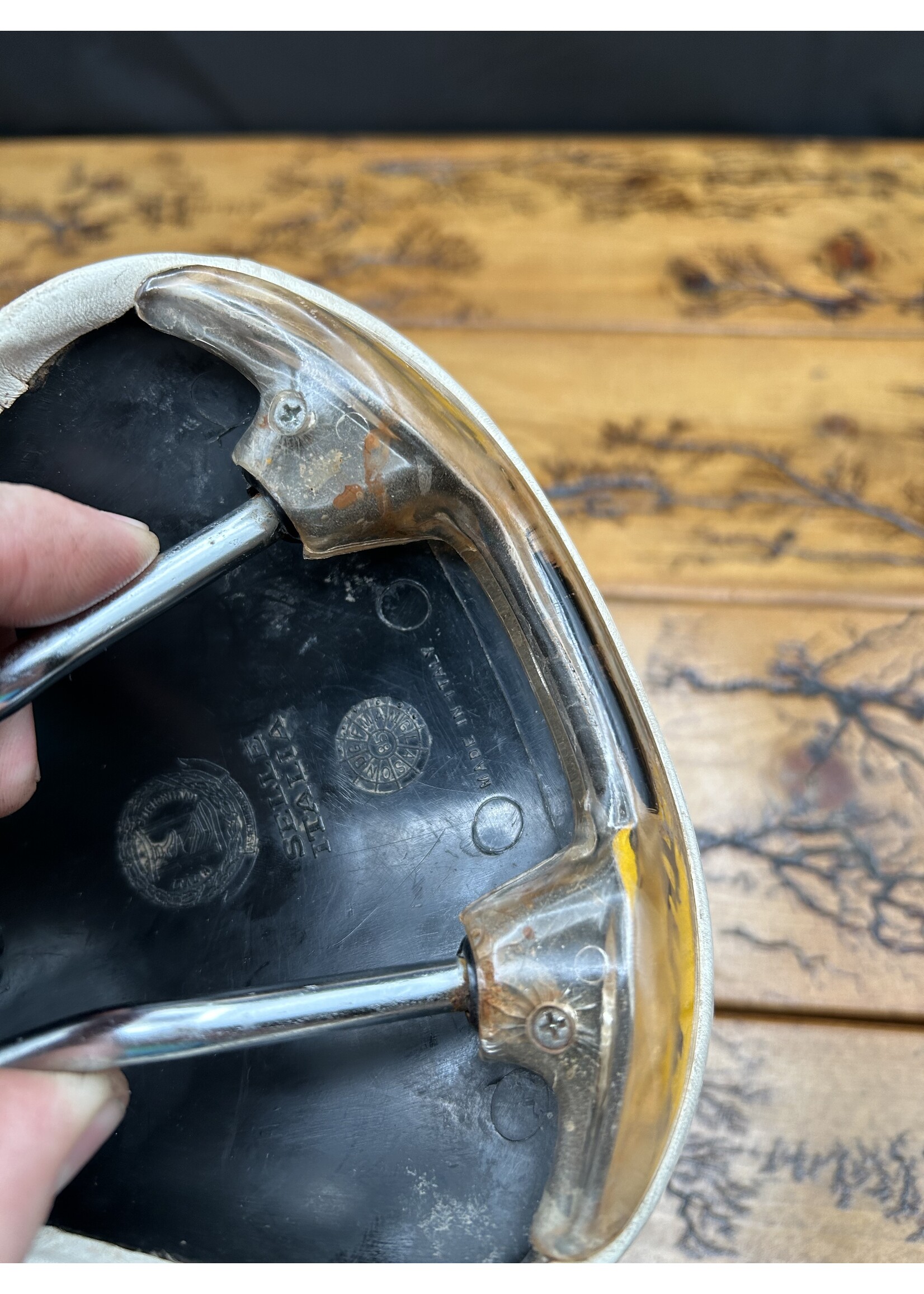 Sella Italia Selle Italia White Super Turbo 1985 Saddle