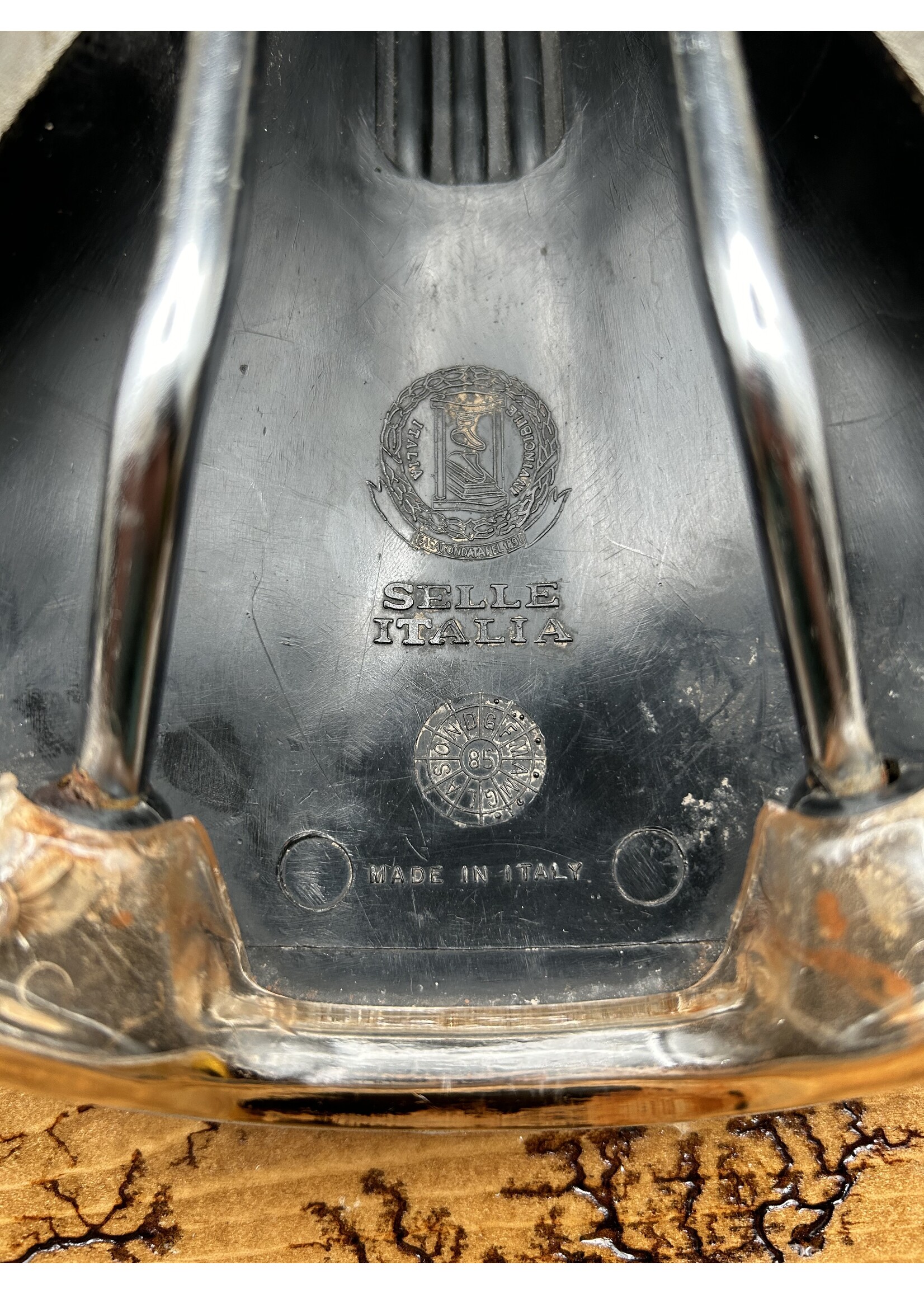 Sella Italia Selle Italia White Super Turbo 1985 Saddle