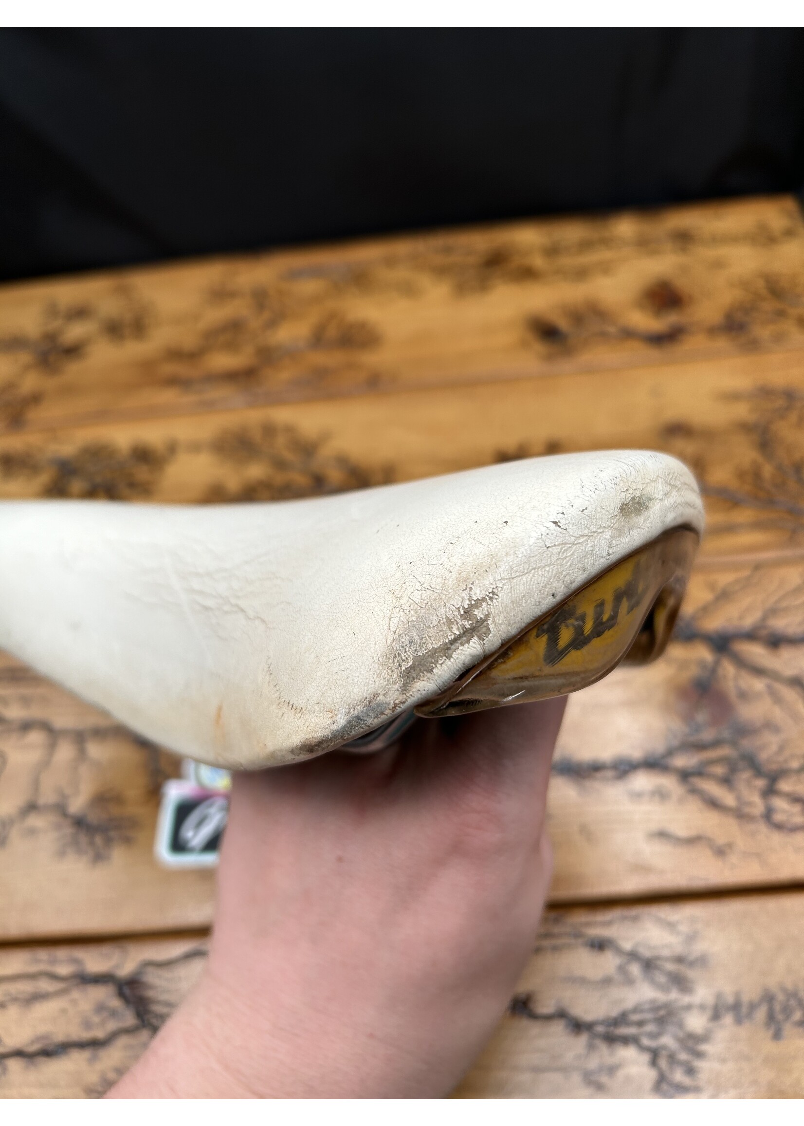 Sella Italia Selle Italia White Super Turbo 1985 Saddle