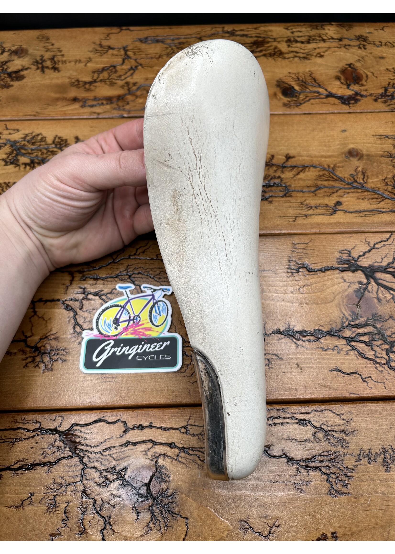 Sella Italia Selle Italia White Super Turbo 1985 Saddle