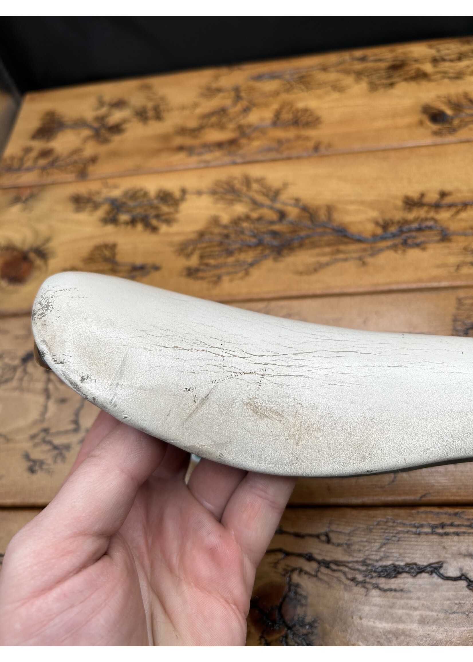 Sella Italia Selle Italia White Super Turbo 1985 Saddle