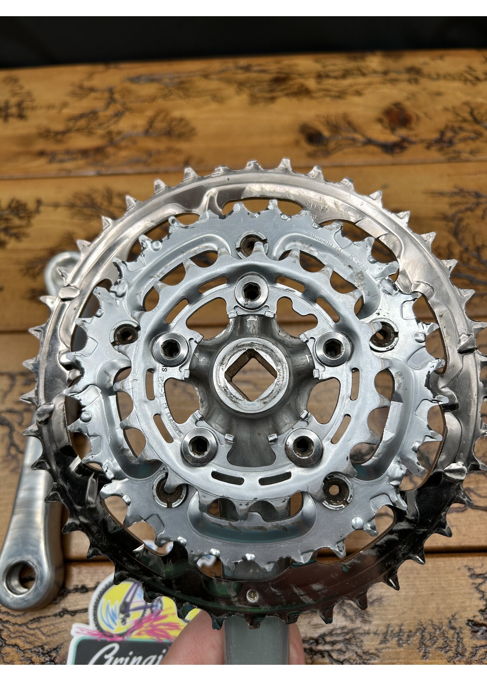 パーツ SHIMANO FC-08 170mm 50/34t Amazon | FC-08 170mm 50-34T SHIMANO シマノ ULTEGRAグレード