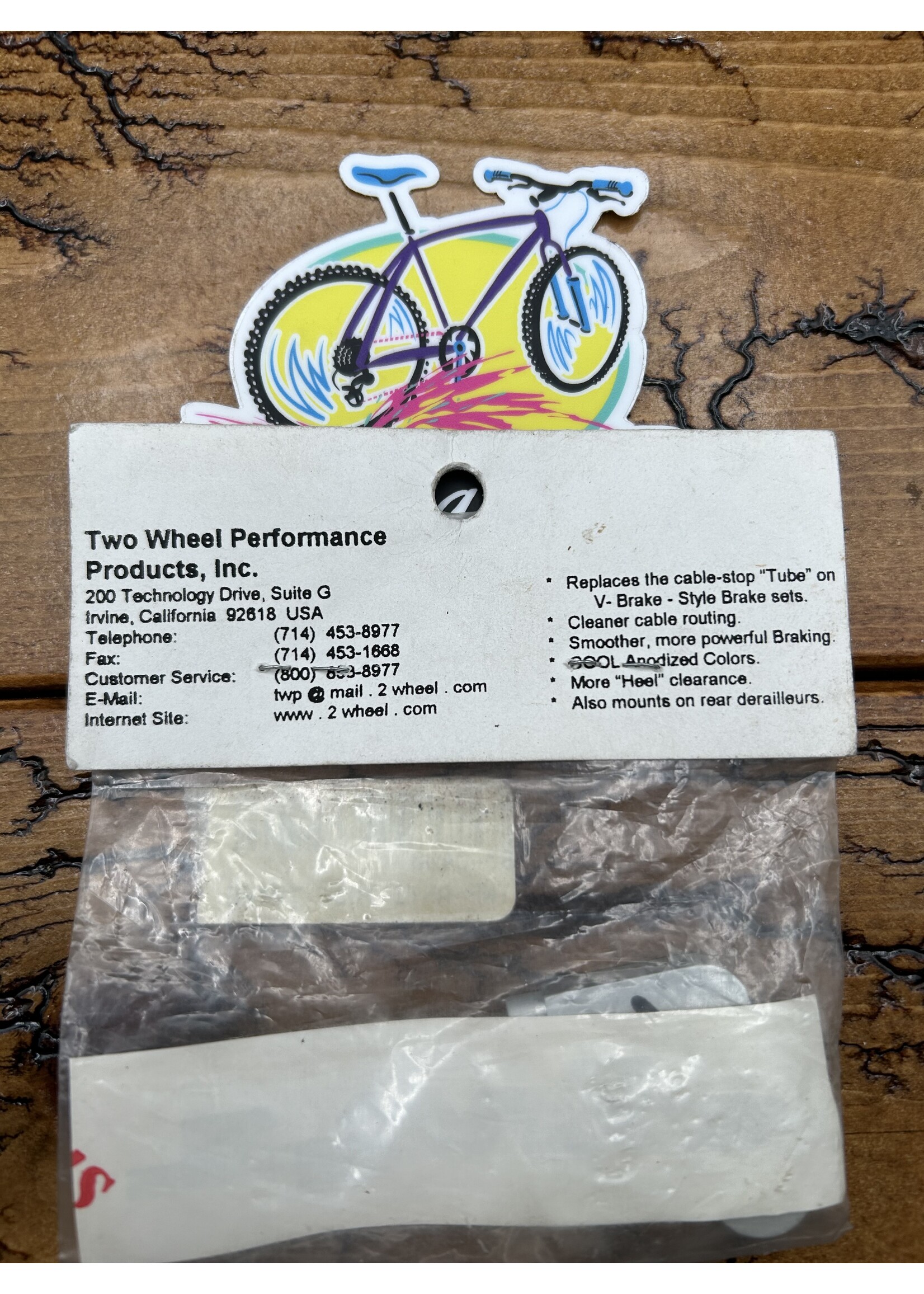 TWP Two Wheel Performance Anti Tube Thing Brake Noodle NOS
