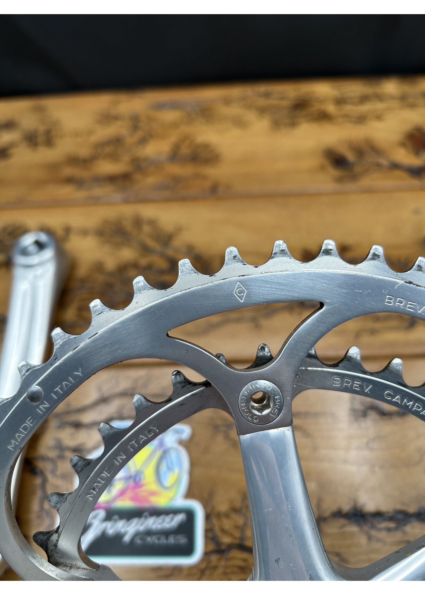 Campagnolo Campagnolo Record 53/39 Tooth 9 Speed 175mm Crankset