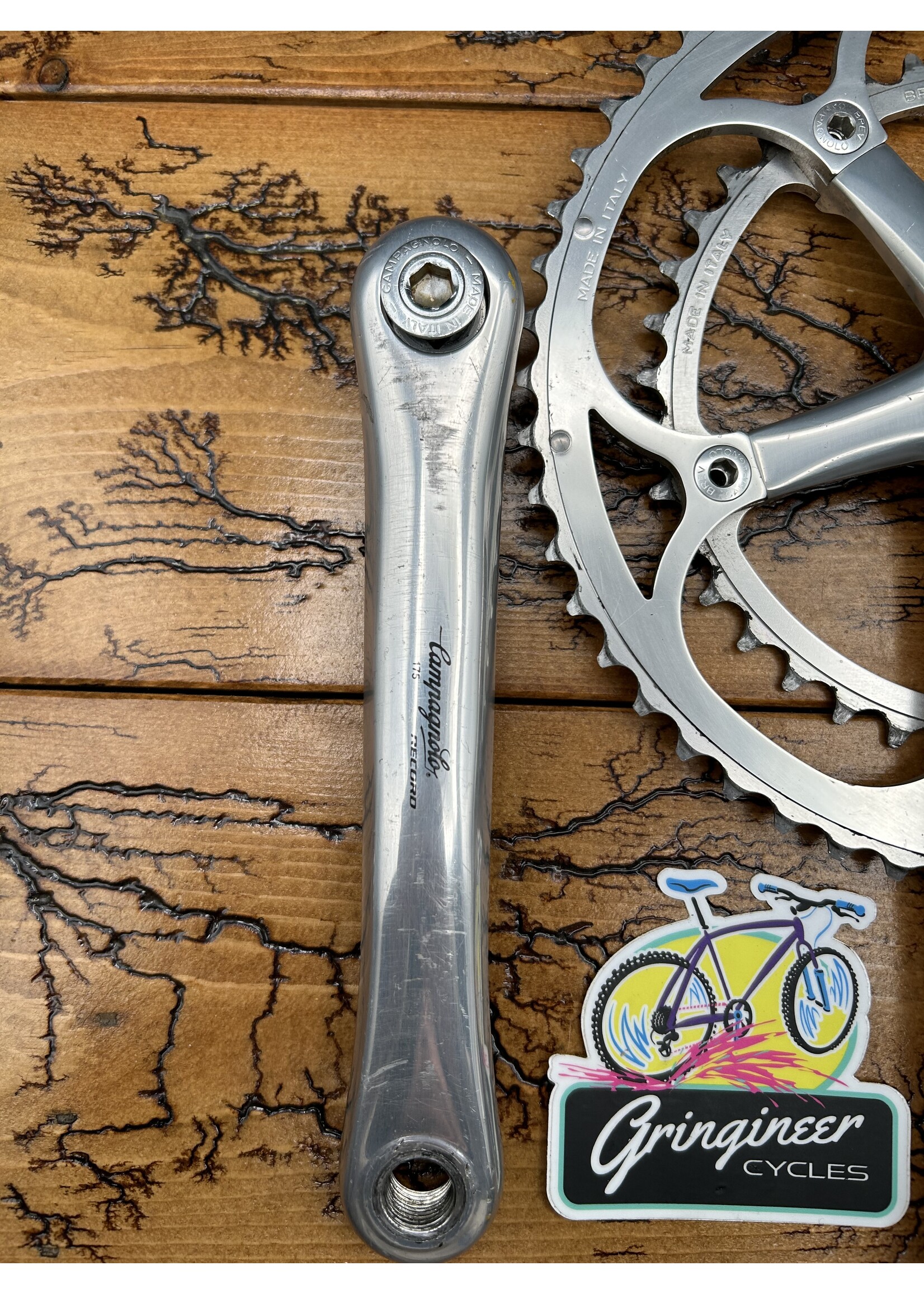 Campagnolo Campagnolo Record 53/39 Tooth 9 Speed 175mm Crankset