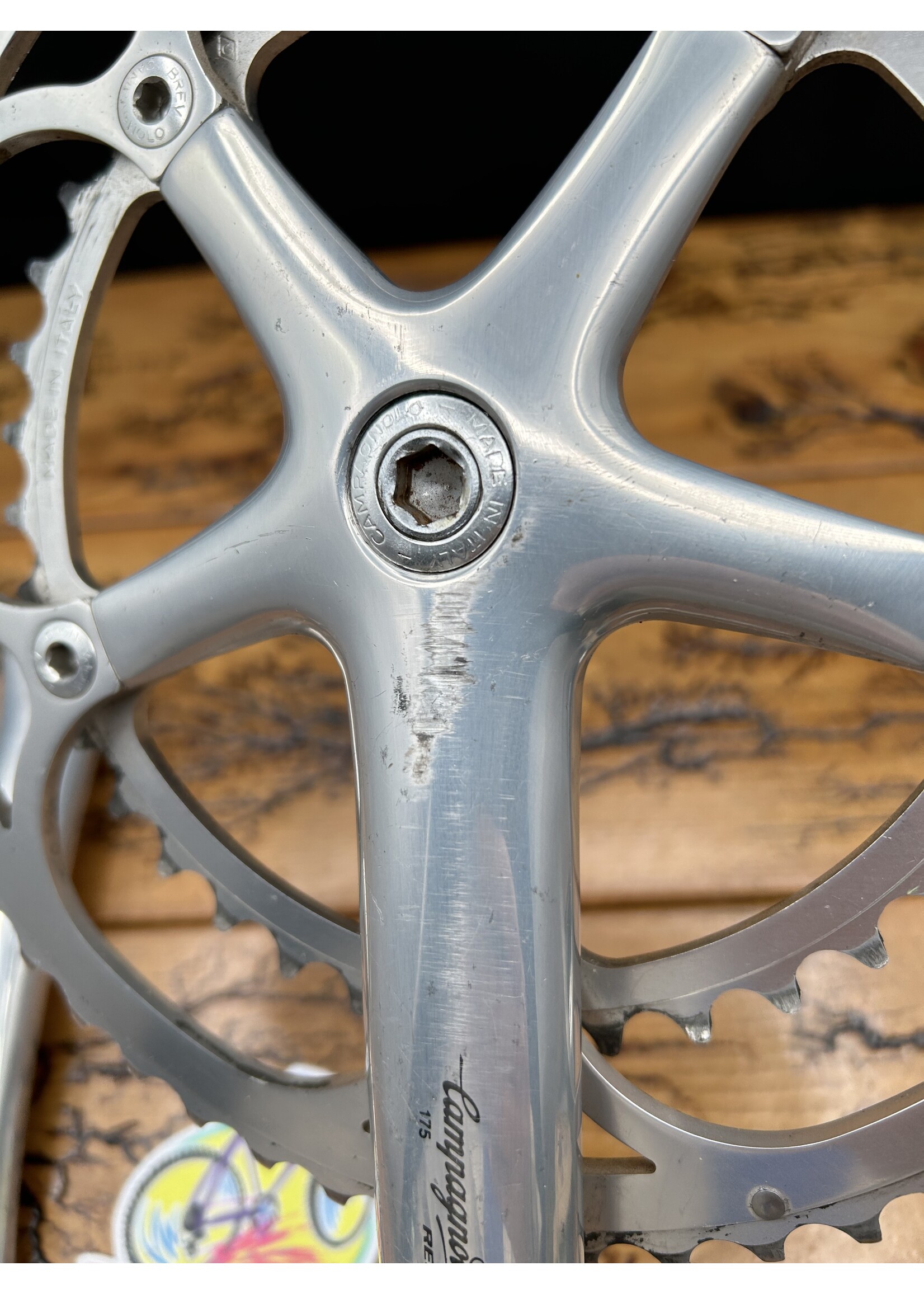 Campagnolo Campagnolo Record 53/39 Tooth 9 Speed 175mm Crankset