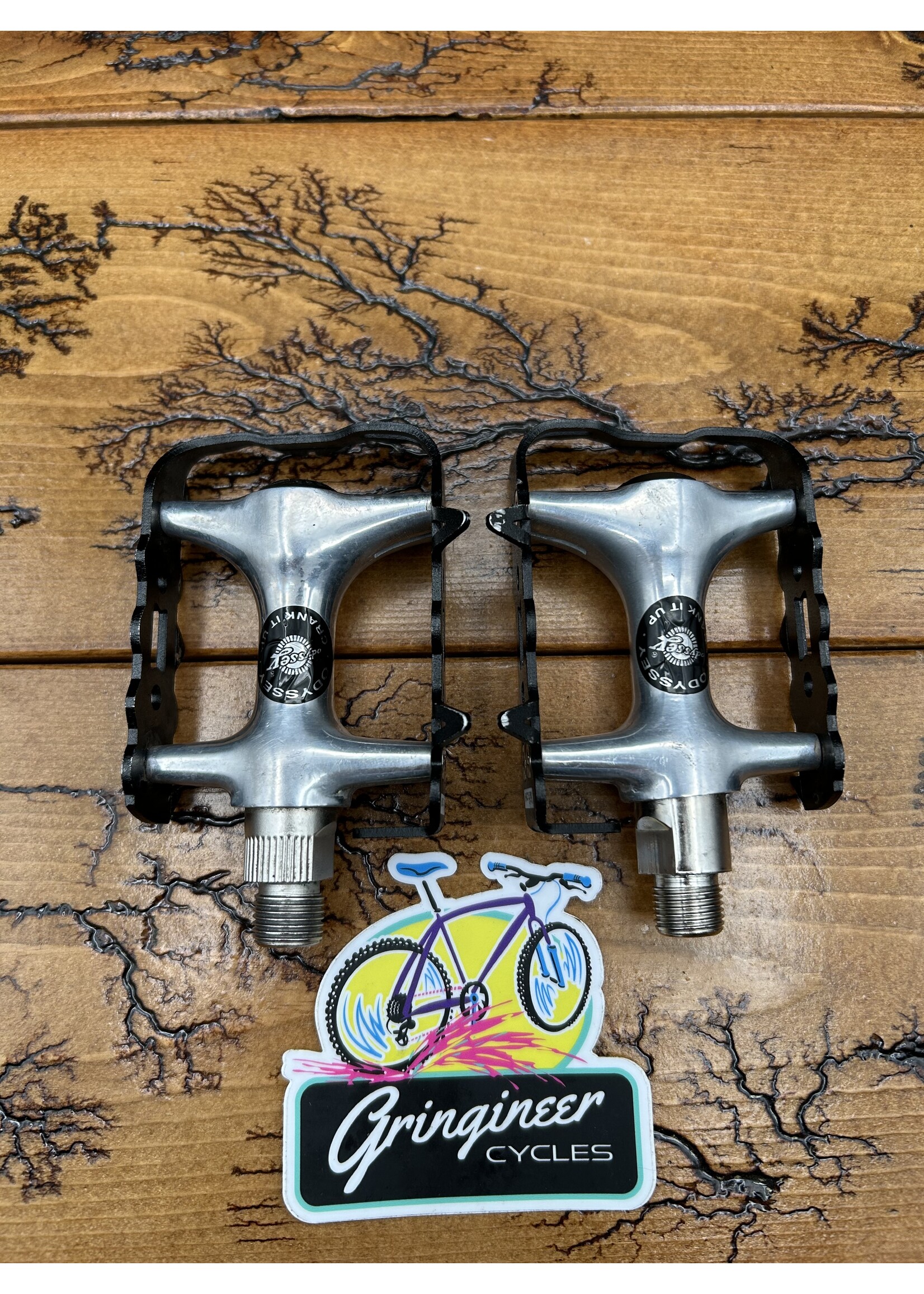 ODYSSEY Odyssey Svelte Comp Black Silver Pedals