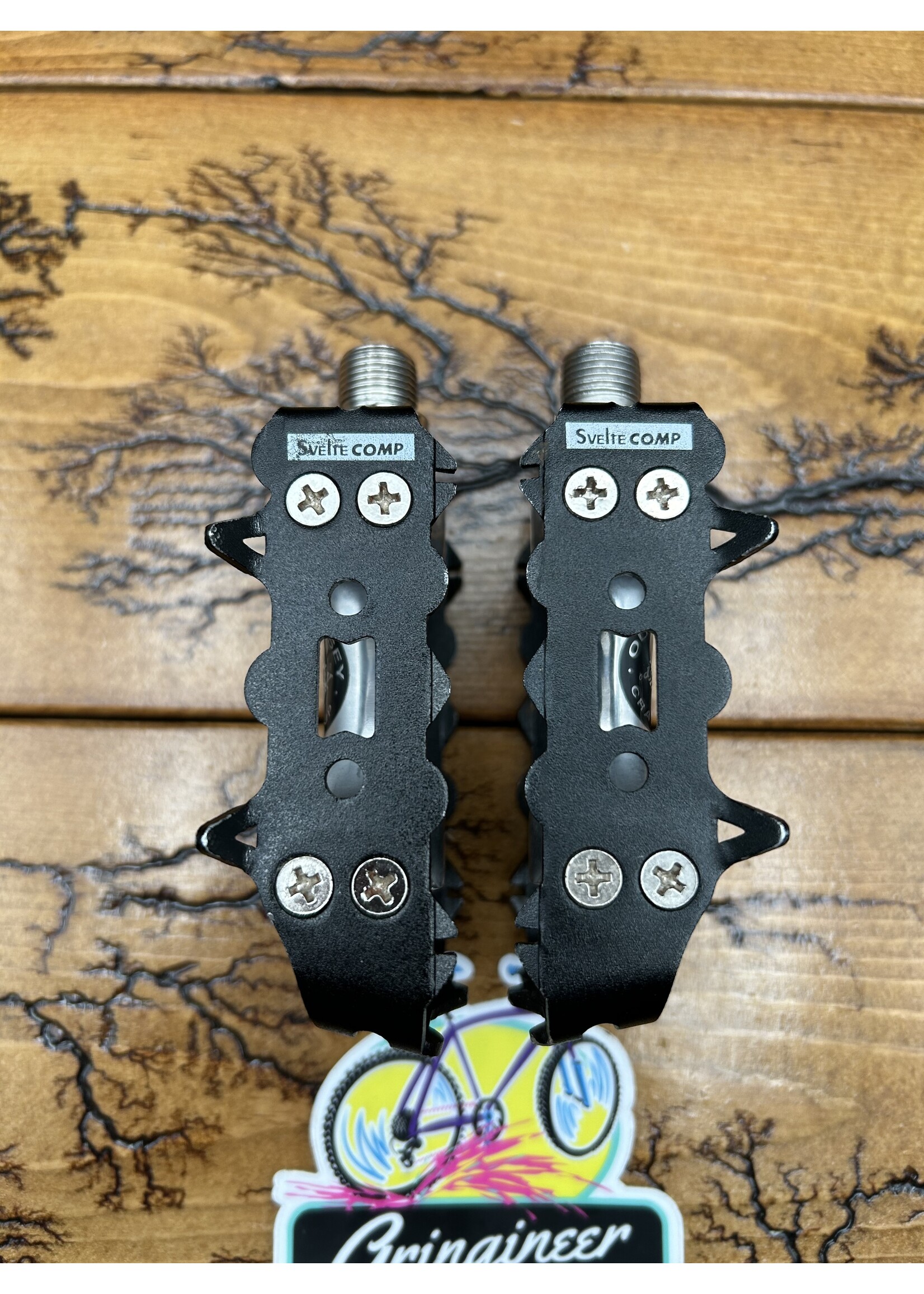 ODYSSEY Odyssey Svelte Comp Black Silver Pedals