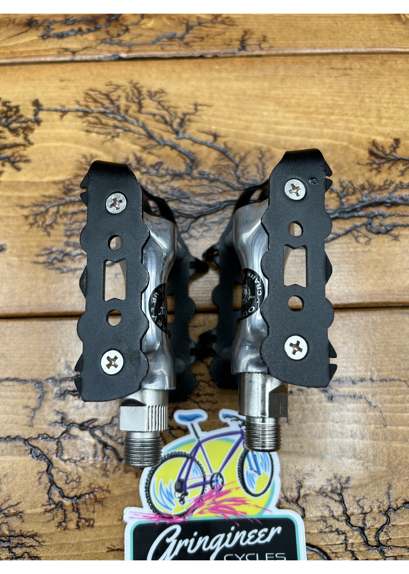 ODYSSEY Odyssey Svelte Comp Black Silver Pedals