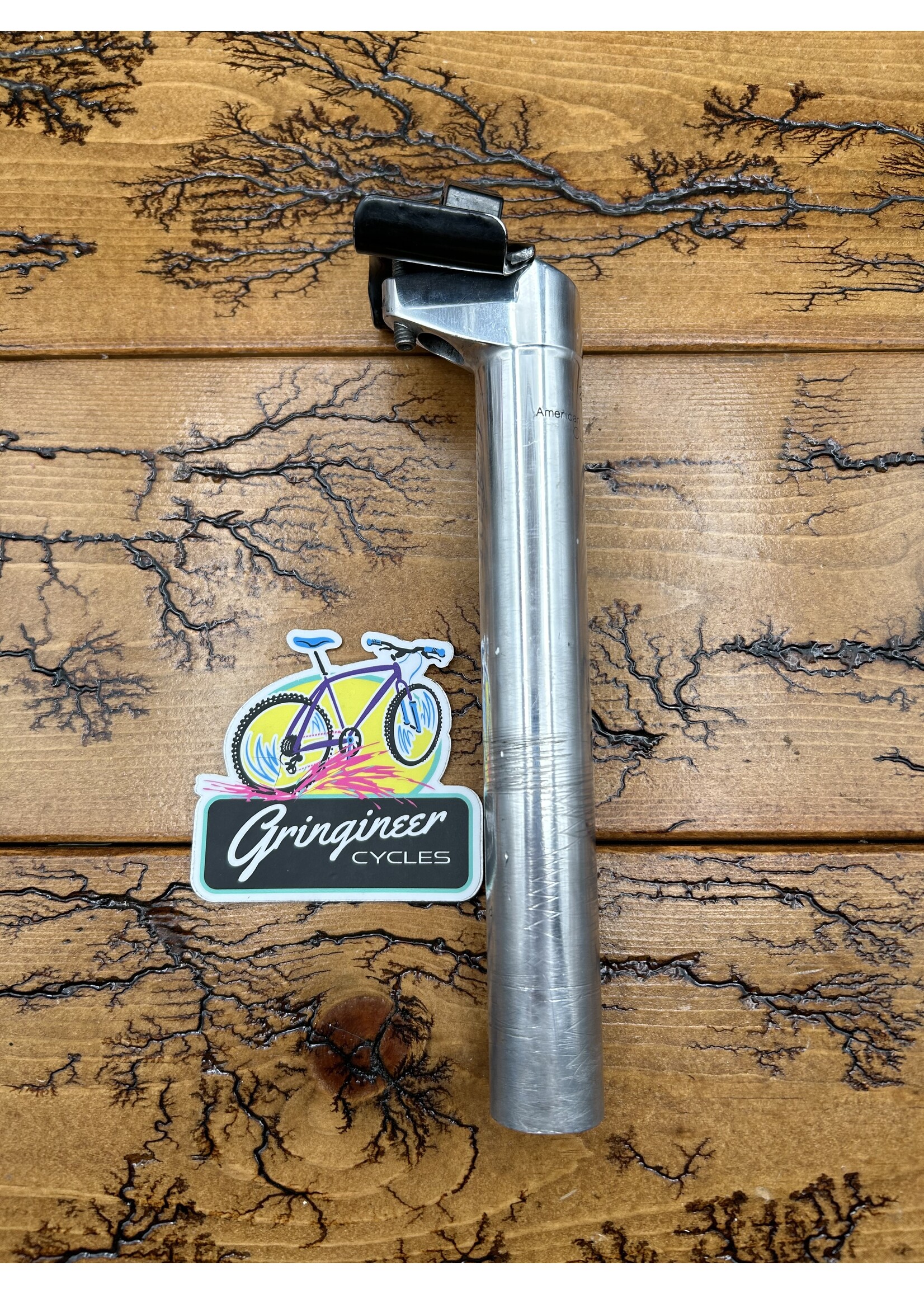 American Classic American Classic 27.2mm Silver 200mm Seatpost