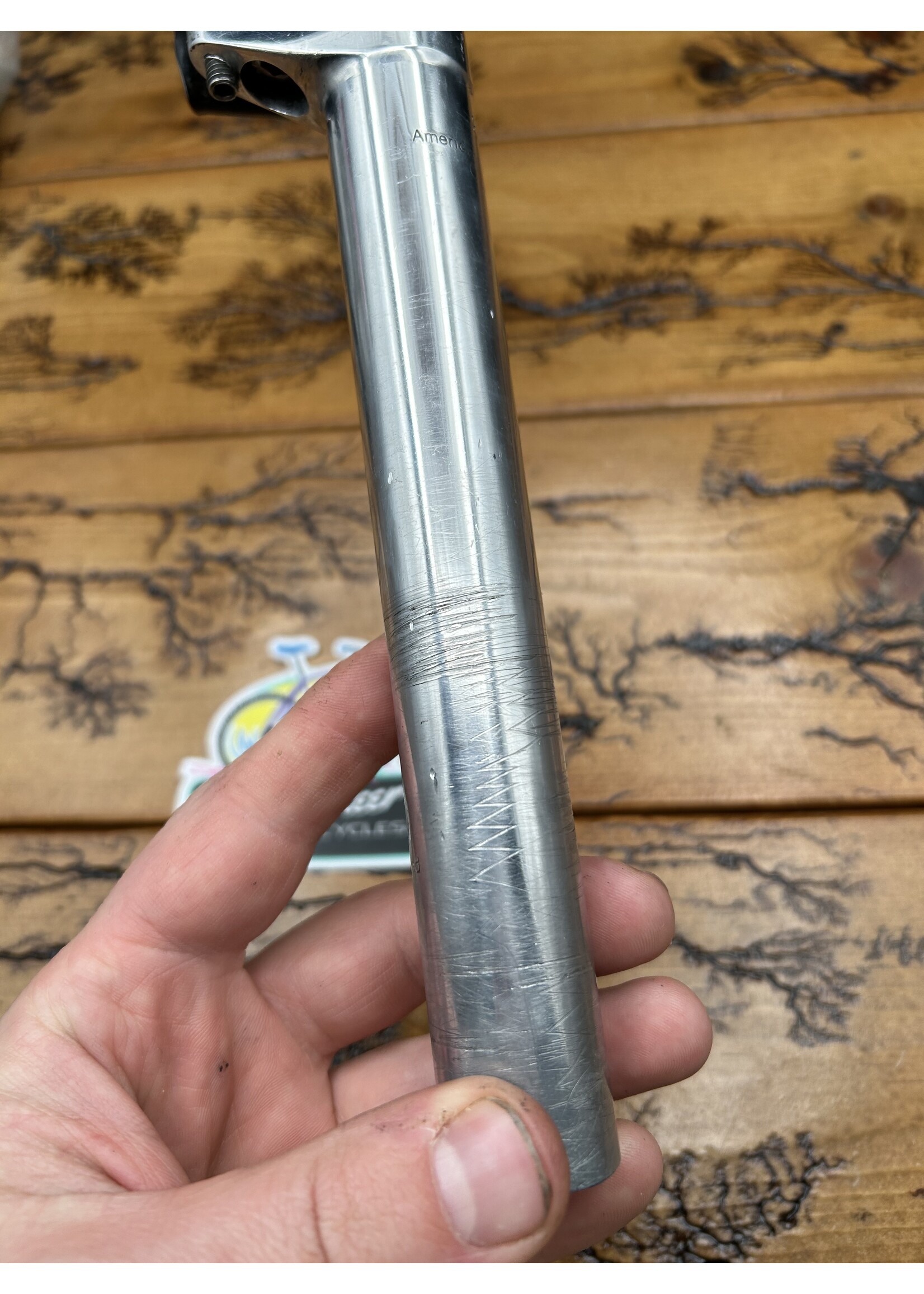 American Classic American Classic 27.2mm Silver 200mm Seatpost