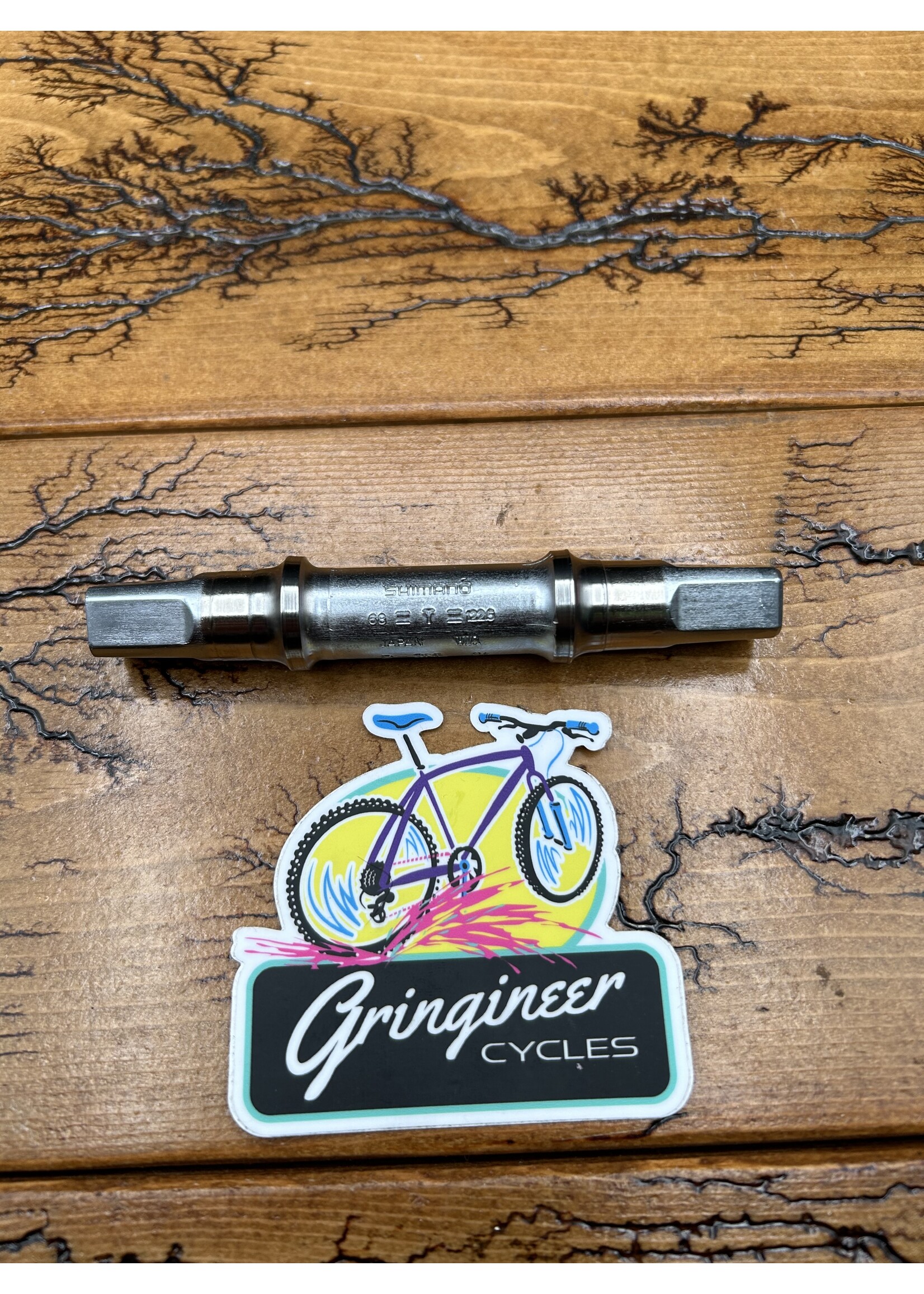 SHIMANO Shimano 68x122.5mm Square Taper Bottom Bracket