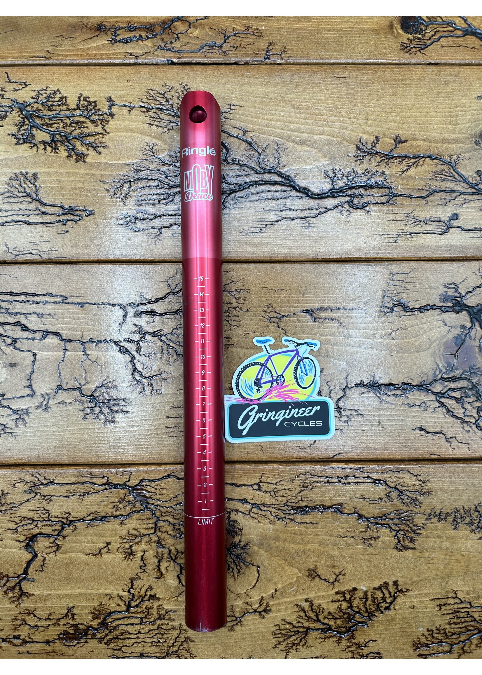 Ringle Ringle Moby Deuce Red Anodized 27.2mm Seatpost