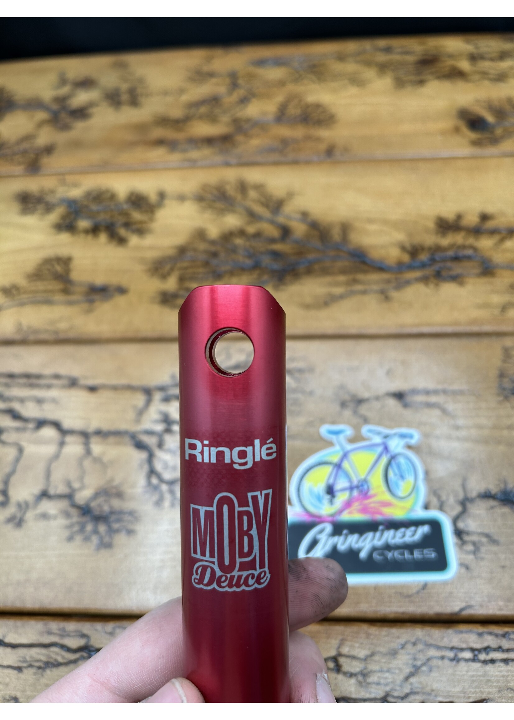 Ringle Ringle Moby Deuce Red Anodized 27.2mm Seatpost