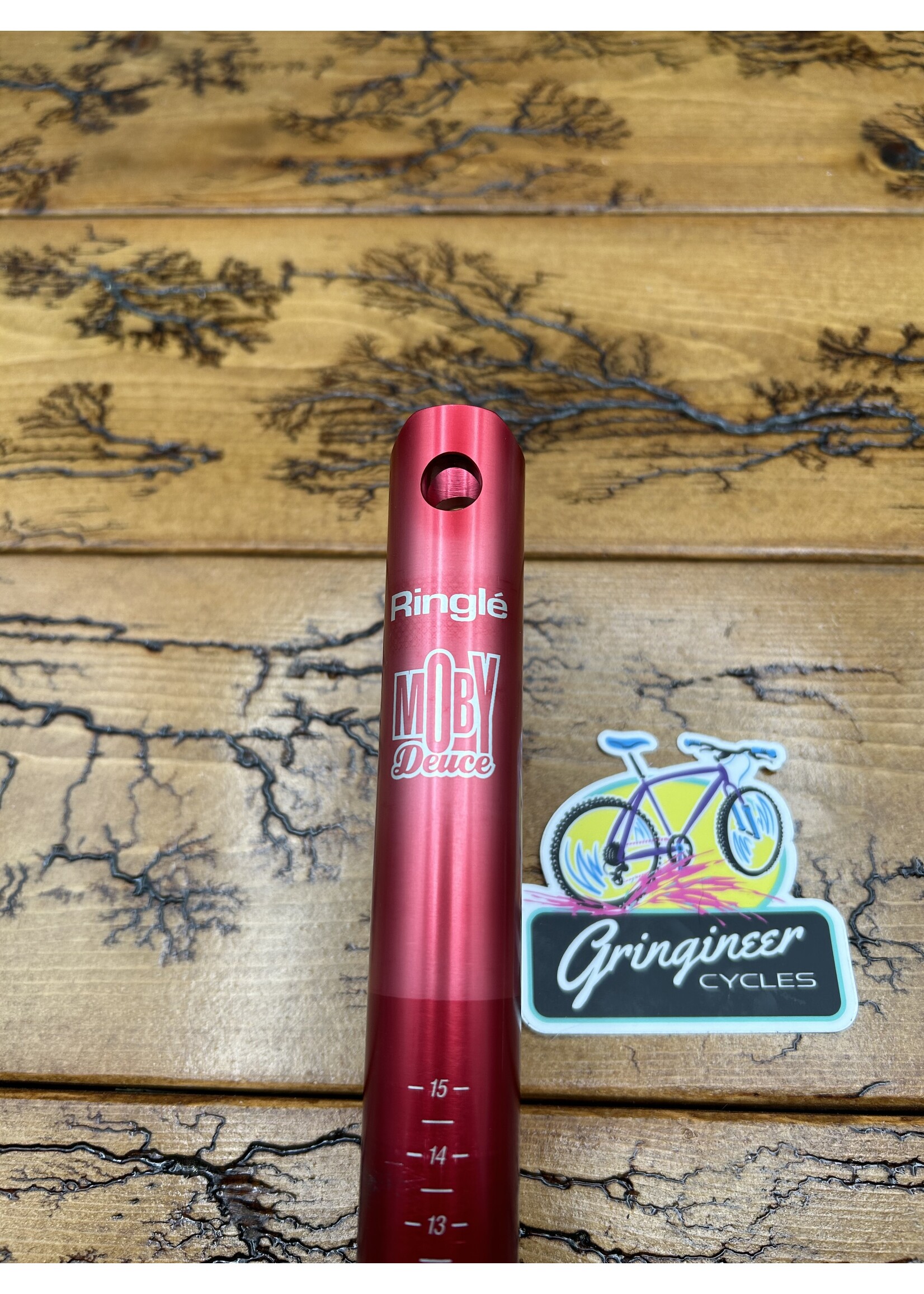 Ringle Ringle Moby Deuce Red Anodized 27.2mm Seatpost