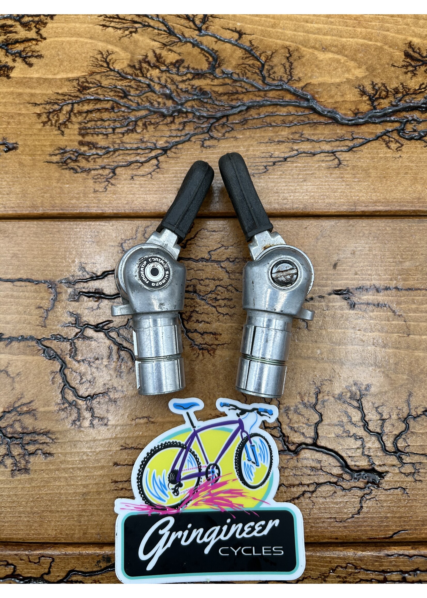 SHIMANO Shimano L-600 Fingertip Control Barcons Bar End Shifters