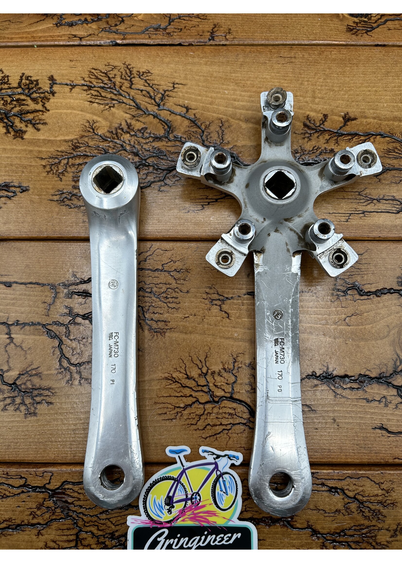 SHIMANO Shimano Deore XT FC-M730 170mm Crankarms
