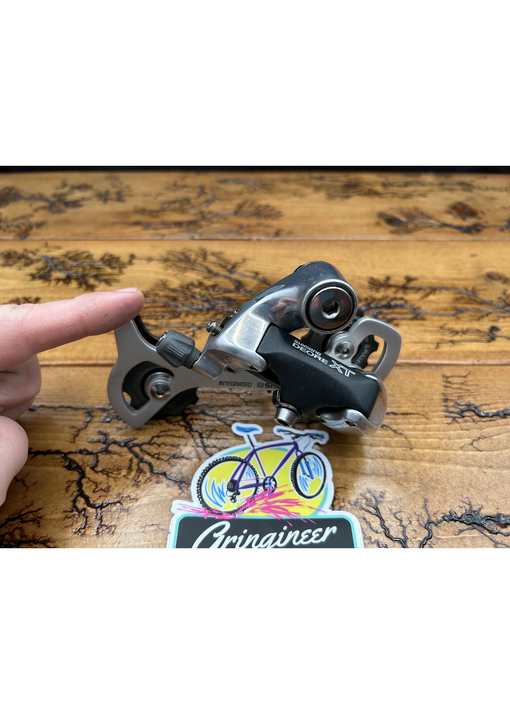 SHIMANO Shimano Deore XT RD-M739 Long Cage Rear Derailleur VG