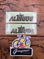 Rocky Mountain Rocky Mountain Altitude Gray/Black Decals