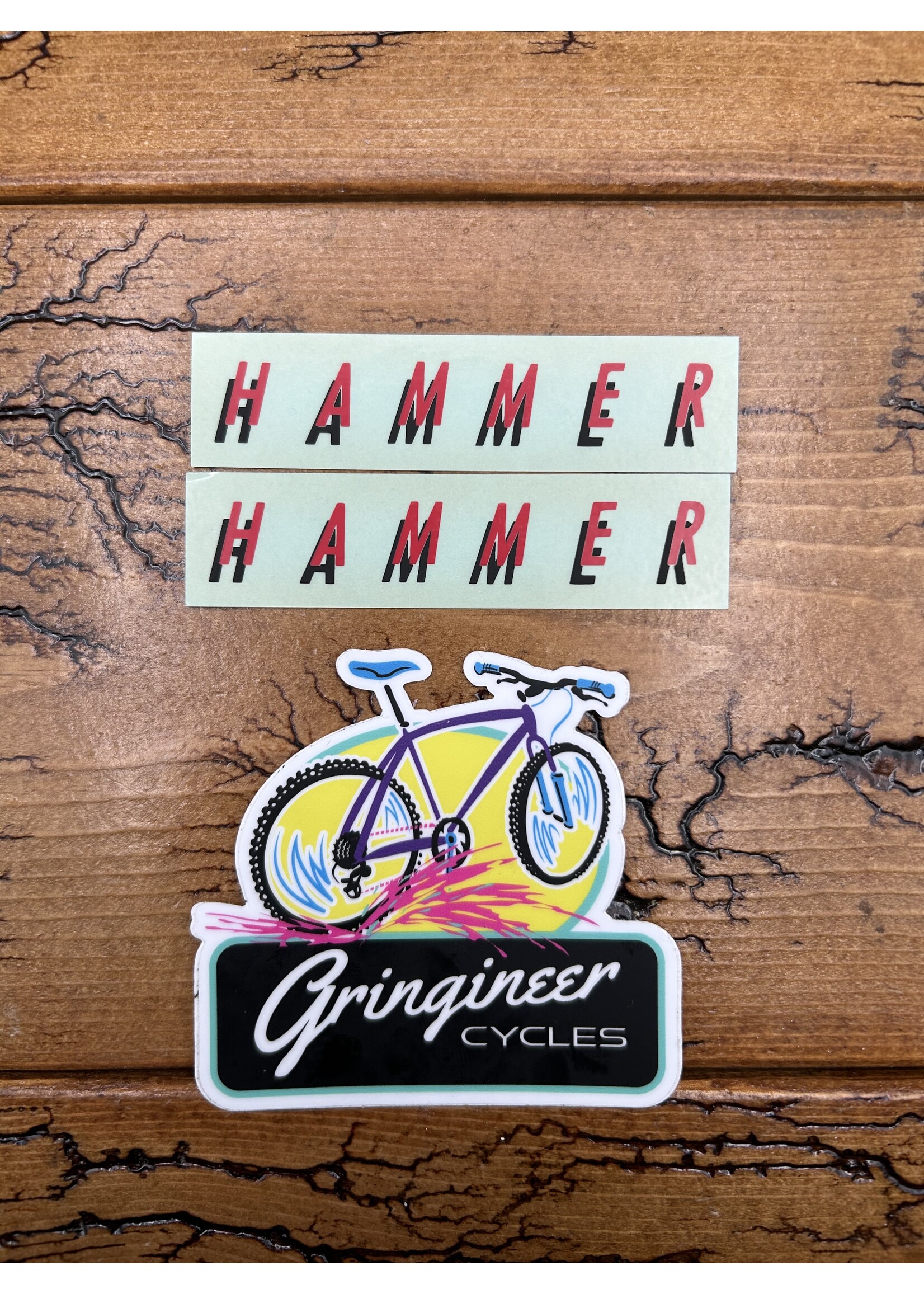 Rocky Mountain Rocky Mountain Hammer Red/Black Decals