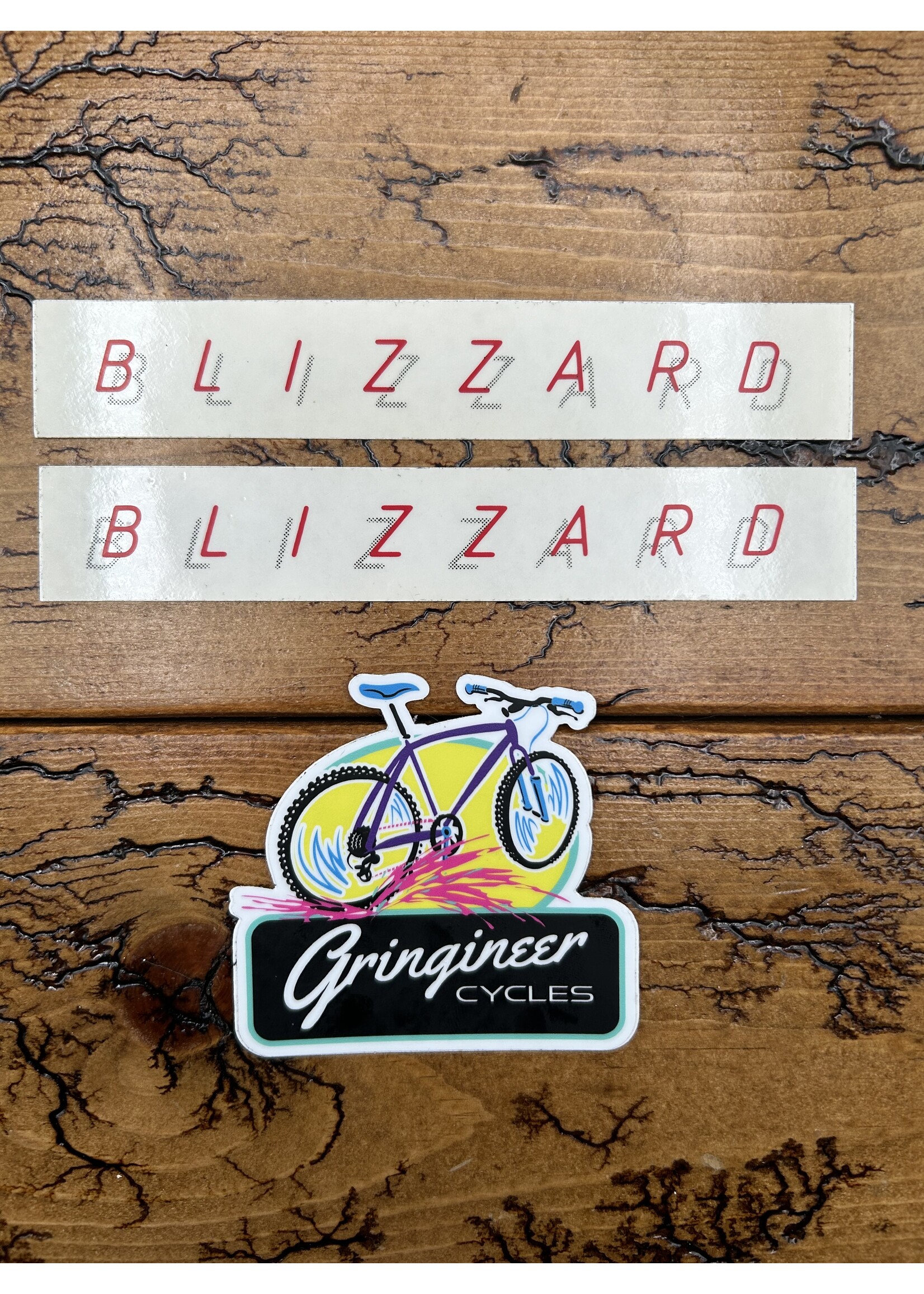 Rocky Mountain Rocky Mountain Blizzard Red/Gray Decals