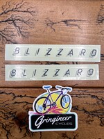 Rocky Mountain Rocky Mountain Blizzard Dark Blue / Gray Decals