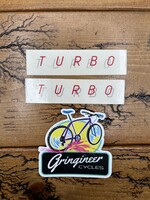 Rocky Mountain Rocky Mountain Turbo Red/Gray Decals