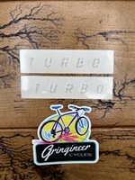 Rocky Mountain Rocky Mountain Turbo White/Gray Decals