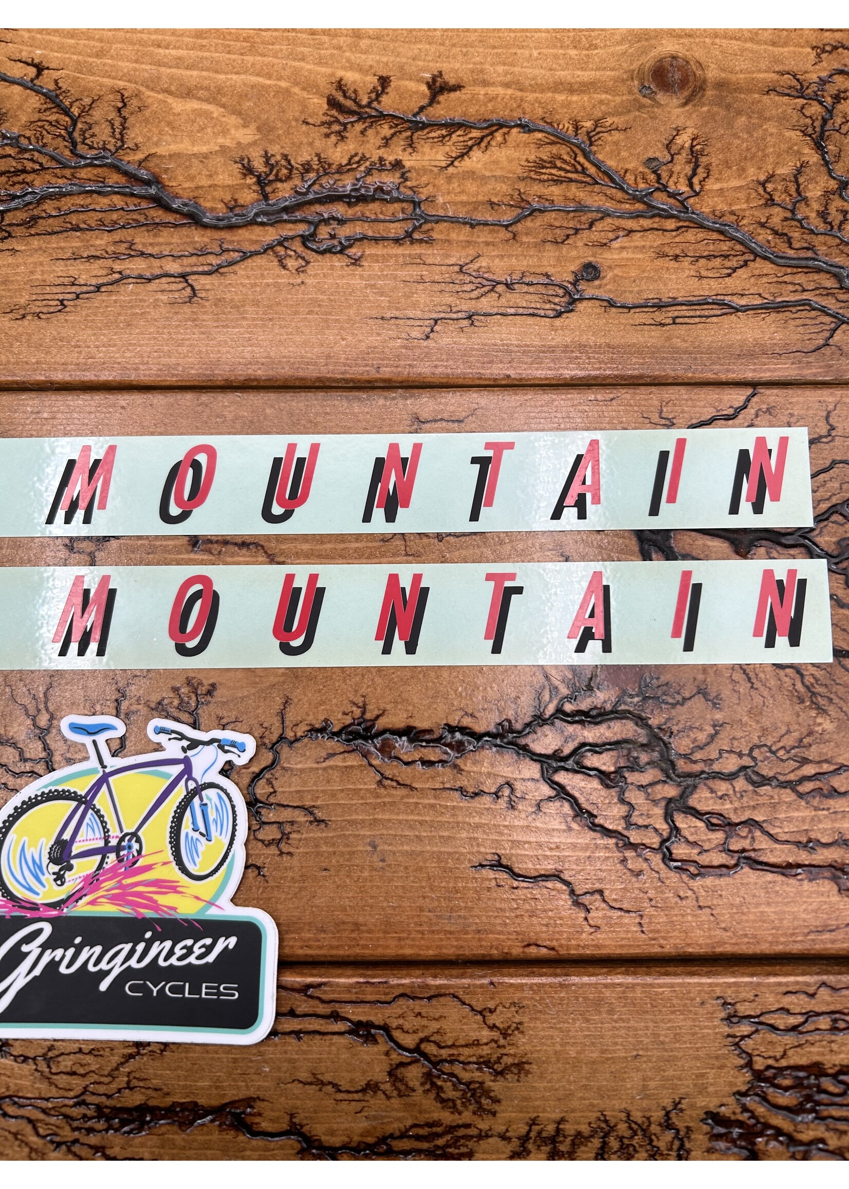Rocky Mountain Rocky Mountain Red/Black Downtube Decals