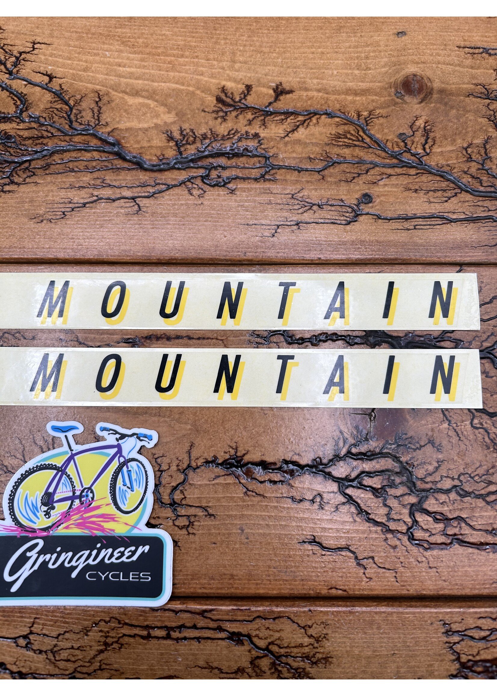Rocky Mountain Rocky Mountain Black/Yellow Downtube Decals
