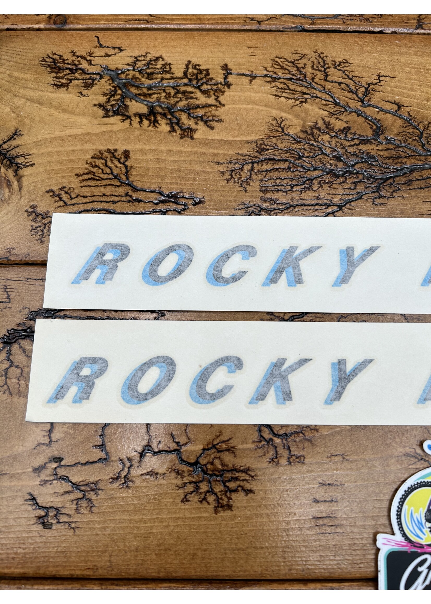 Rocky Mountain Rocky Mountain Black/Blue Downtube Decals