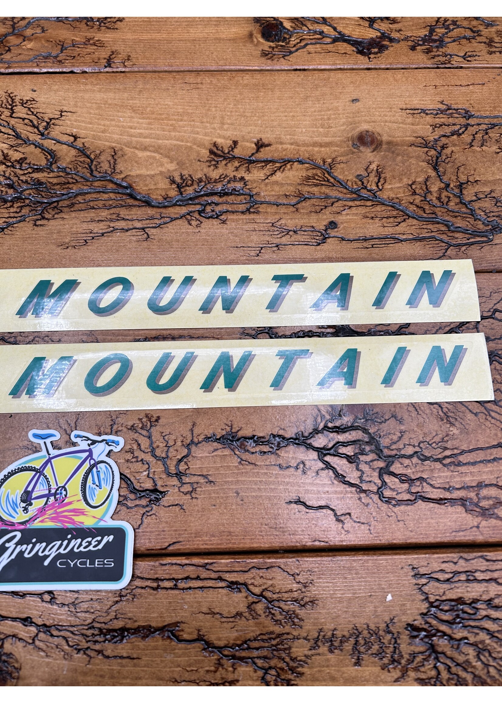Rocky Mountain Rocky Mountain Green/Gray Downtube Decals